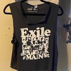 the rolling stones exile on main st graphic tank